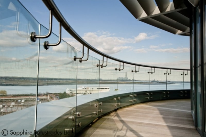 world glass balcony